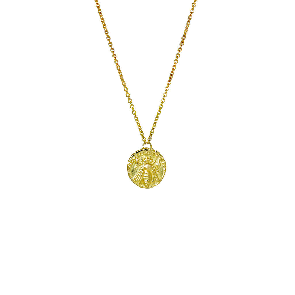 Melissae Gold Bee Necklace Melissae Gold Bee Necklace