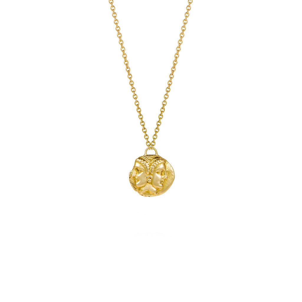 Gemini Gold Necklace Gemini Gold Necklace