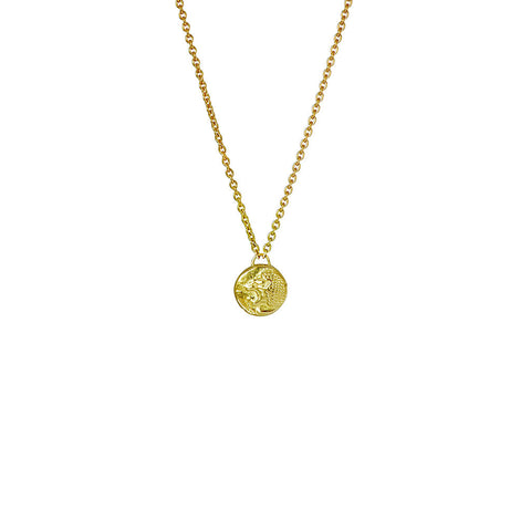 Nemean Lion Gold Necklace