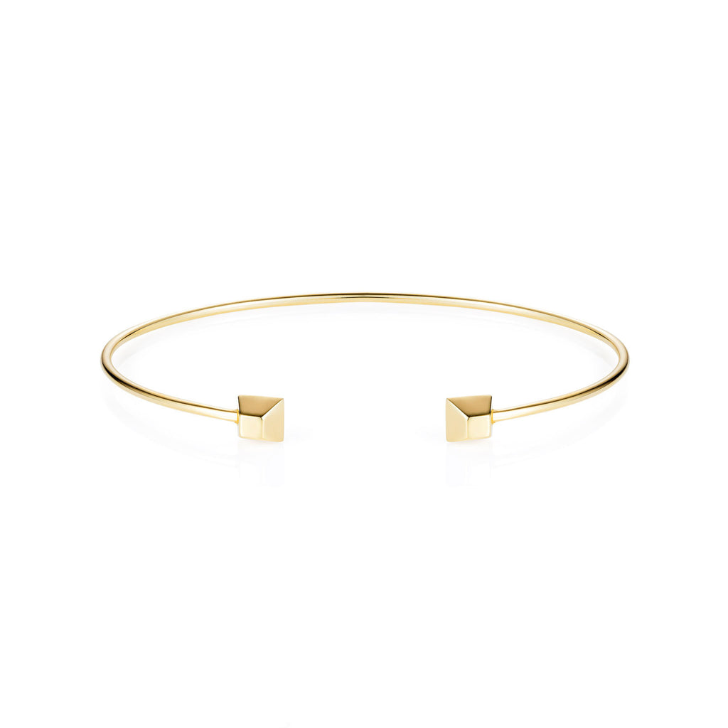 Gold Pyramid Cuff Gold Pyramid Cuff