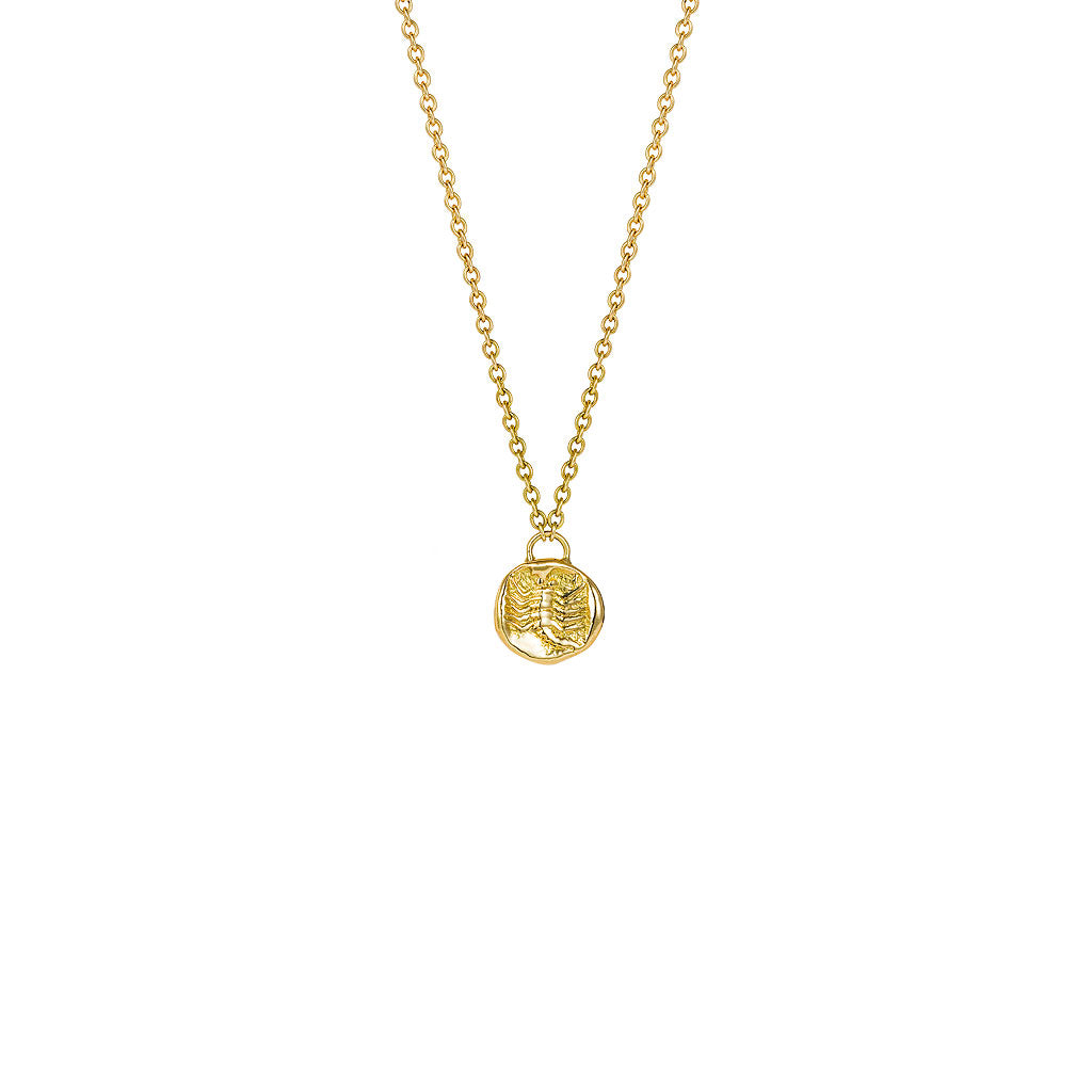 Scorpion Gold Necklace
