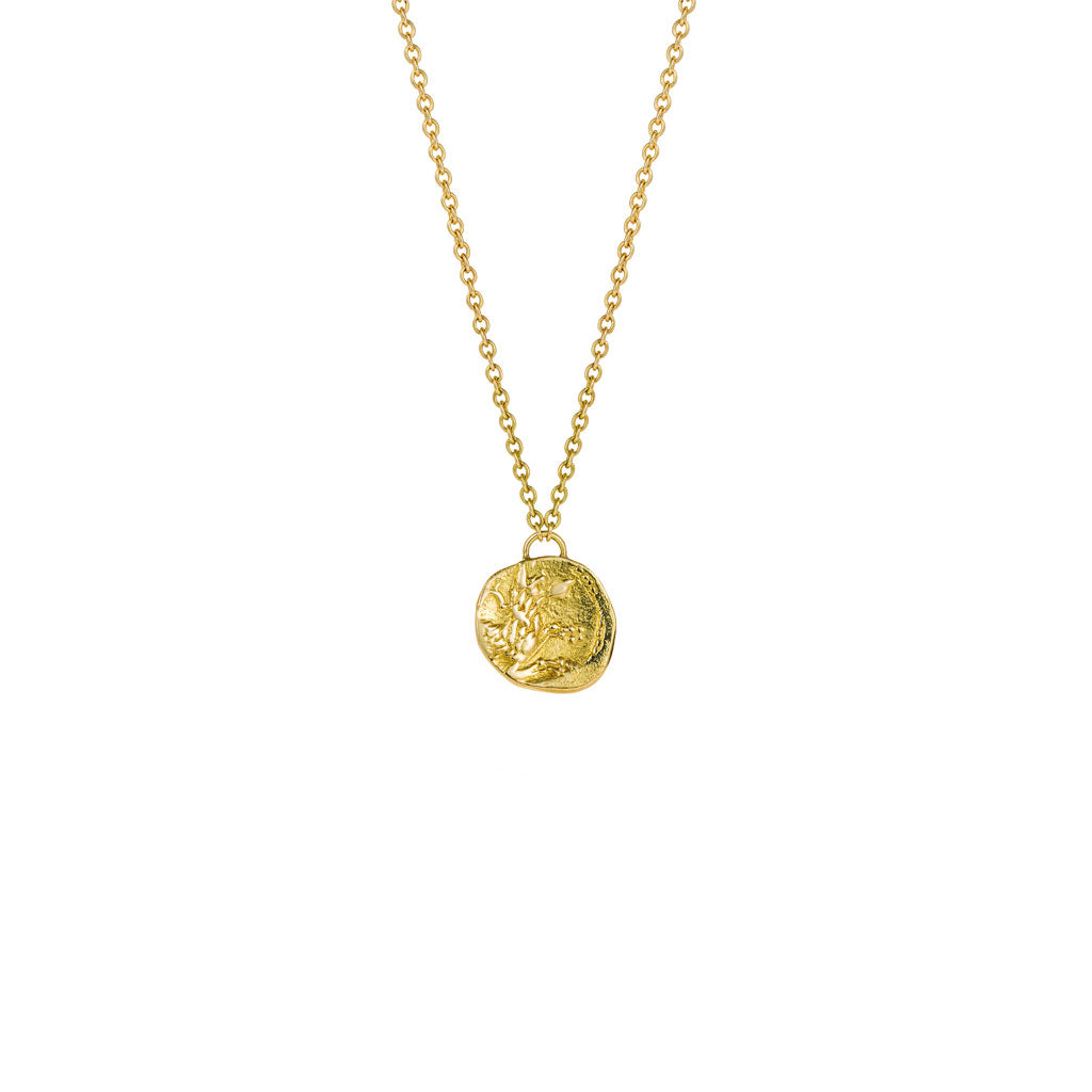 Lycaon Gold Wolf Necklace Lycaon Gold Wolf Necklace