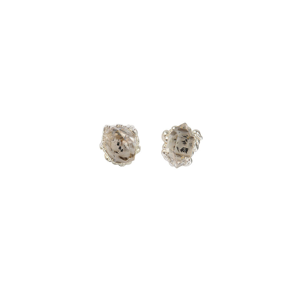 Herkimer Crystal Studs