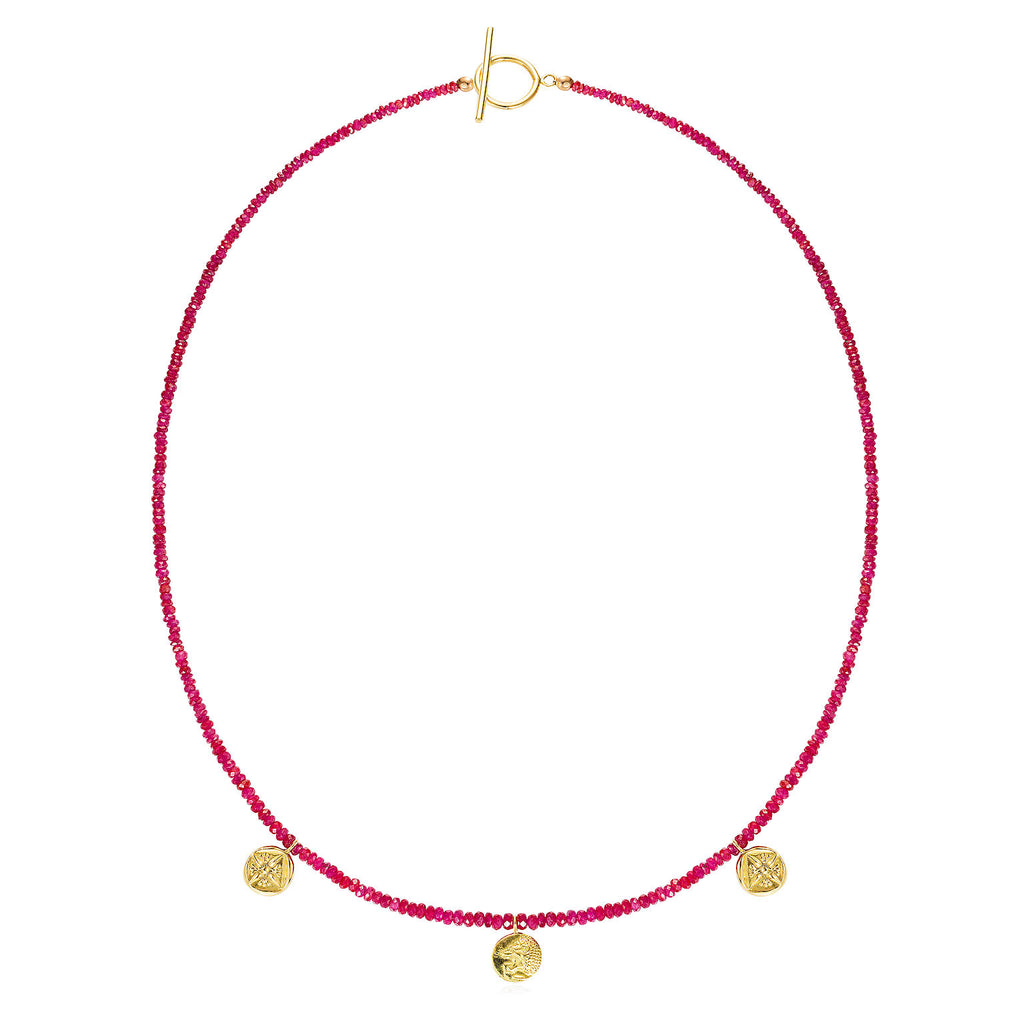 Lion Ruby Necklace Lion Ruby Necklace