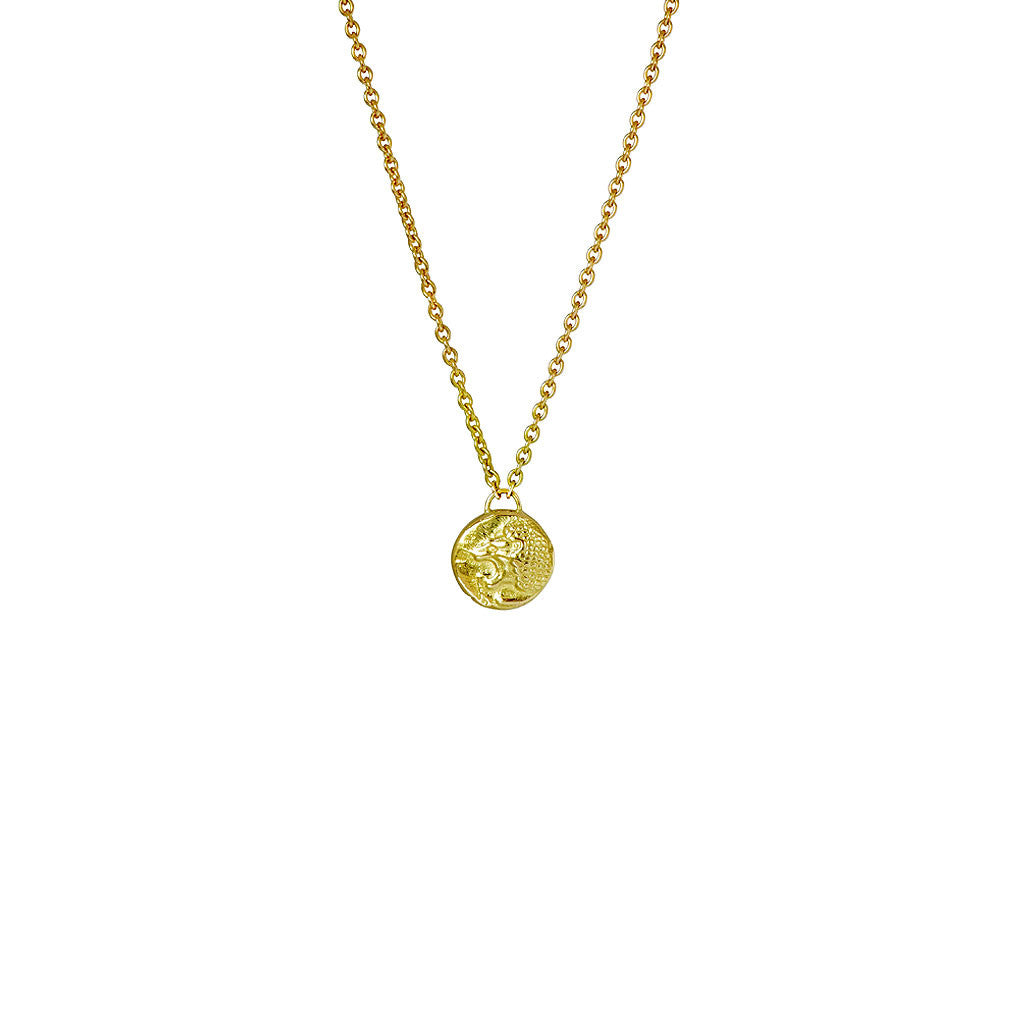 Nemean Lion Gold Necklace