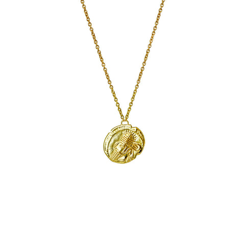 Parthian Coin Gold Necklace