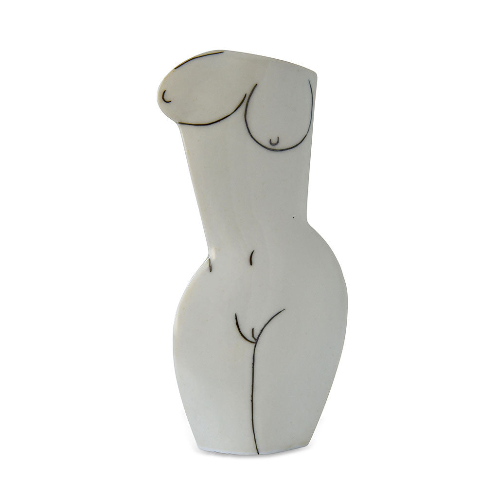 Woman With Flying Boobs Vase