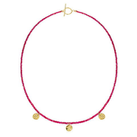 Lion Ruby Necklace